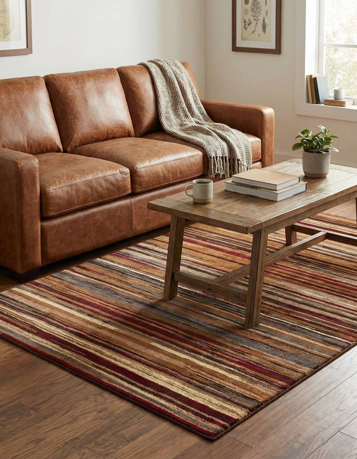 Detail image of 4' x 6' Coffee Shop Rug