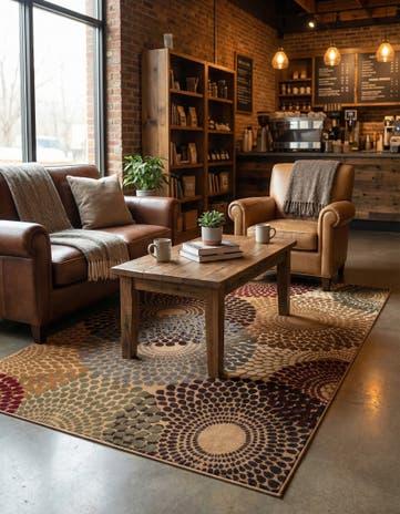 6' x 9' Cafe Rug