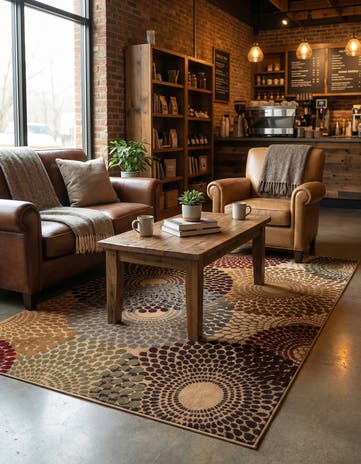 6' x 9' Cafe Rug