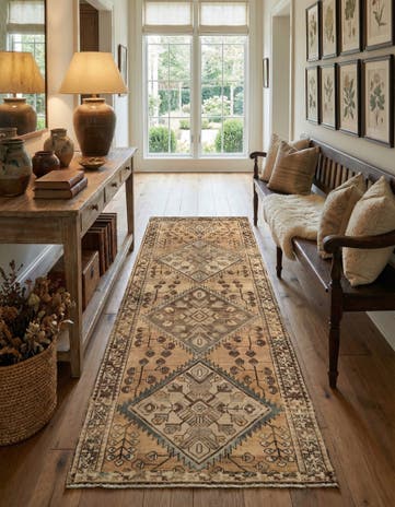 3' 11 x 8' 8 Hamedan Rug