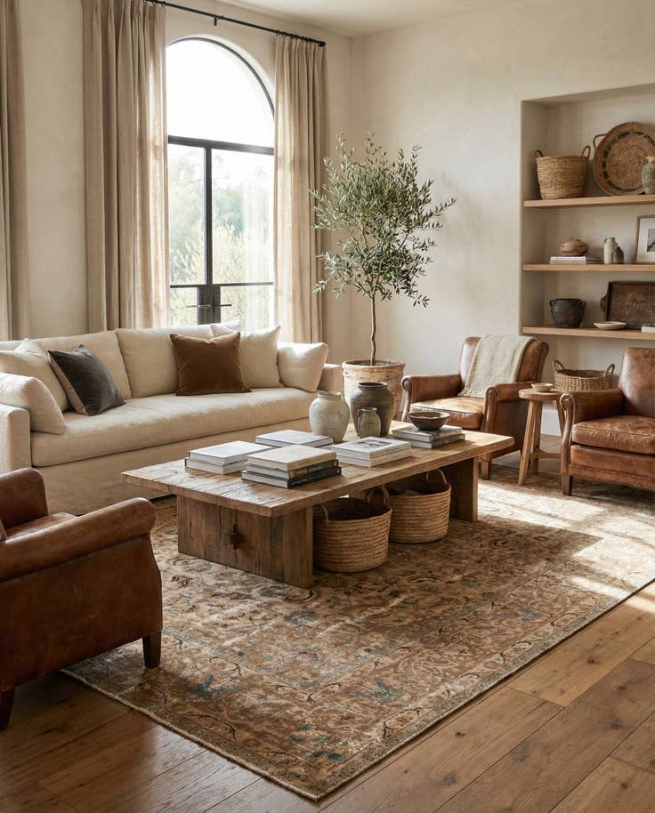 Detail image of 9' 7 x 12' 3 Hand Knotted Ultra Vintage Persian Wool Rug