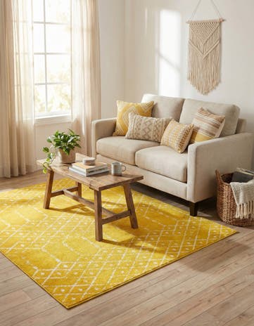 5' 3 x 5' 3 Paxon Trellis Square Rug