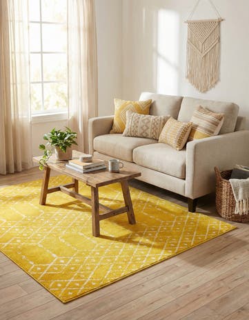 5' 3 x 5' 3 Paxon Trellis Square Rug