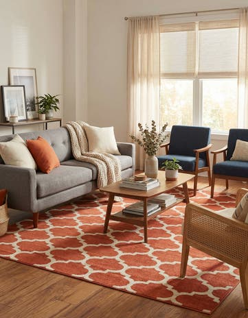 8' x 11' Lattice Rug