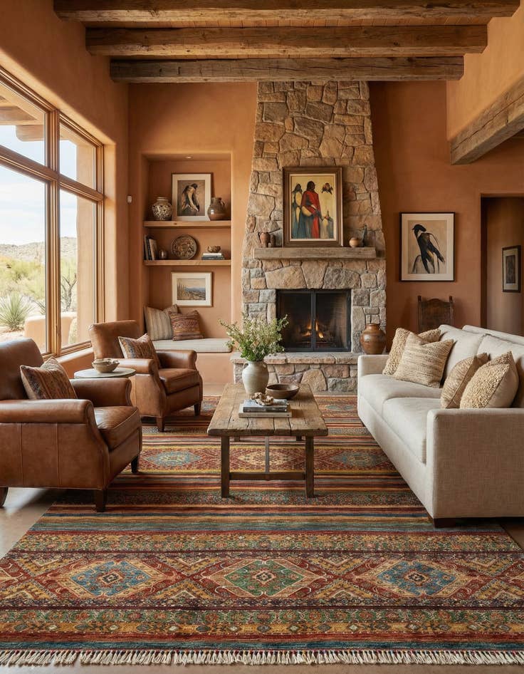 Detail image of 6' 8 x 9' 11 Ariana Rug