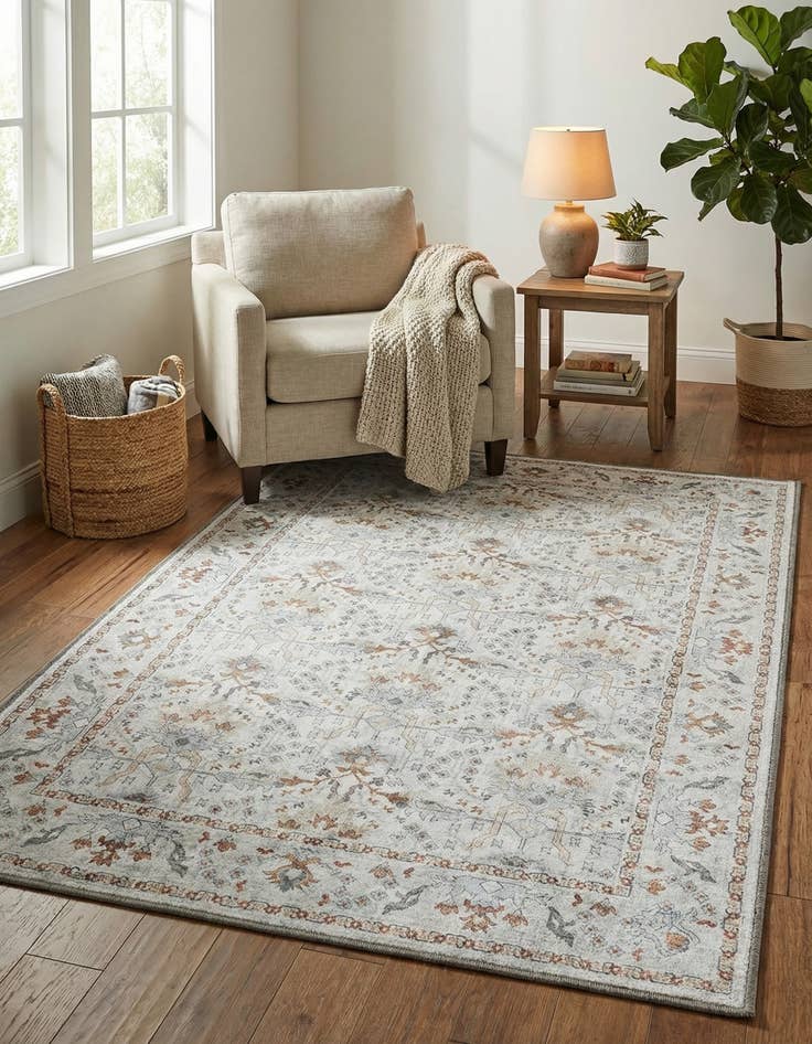 Detail image of 3' 6 x 5' 6 Timeless Rug