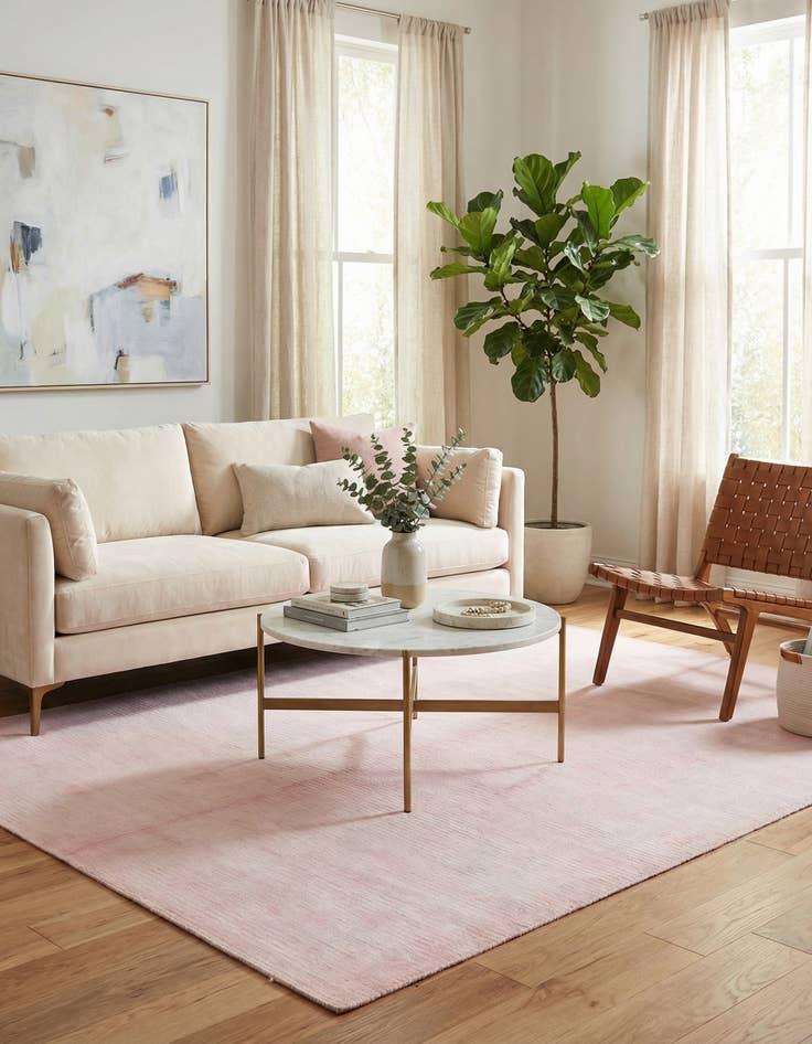 Detail image of 4' 11 x 6' 7  Hand Knotted Darya Wool Rug