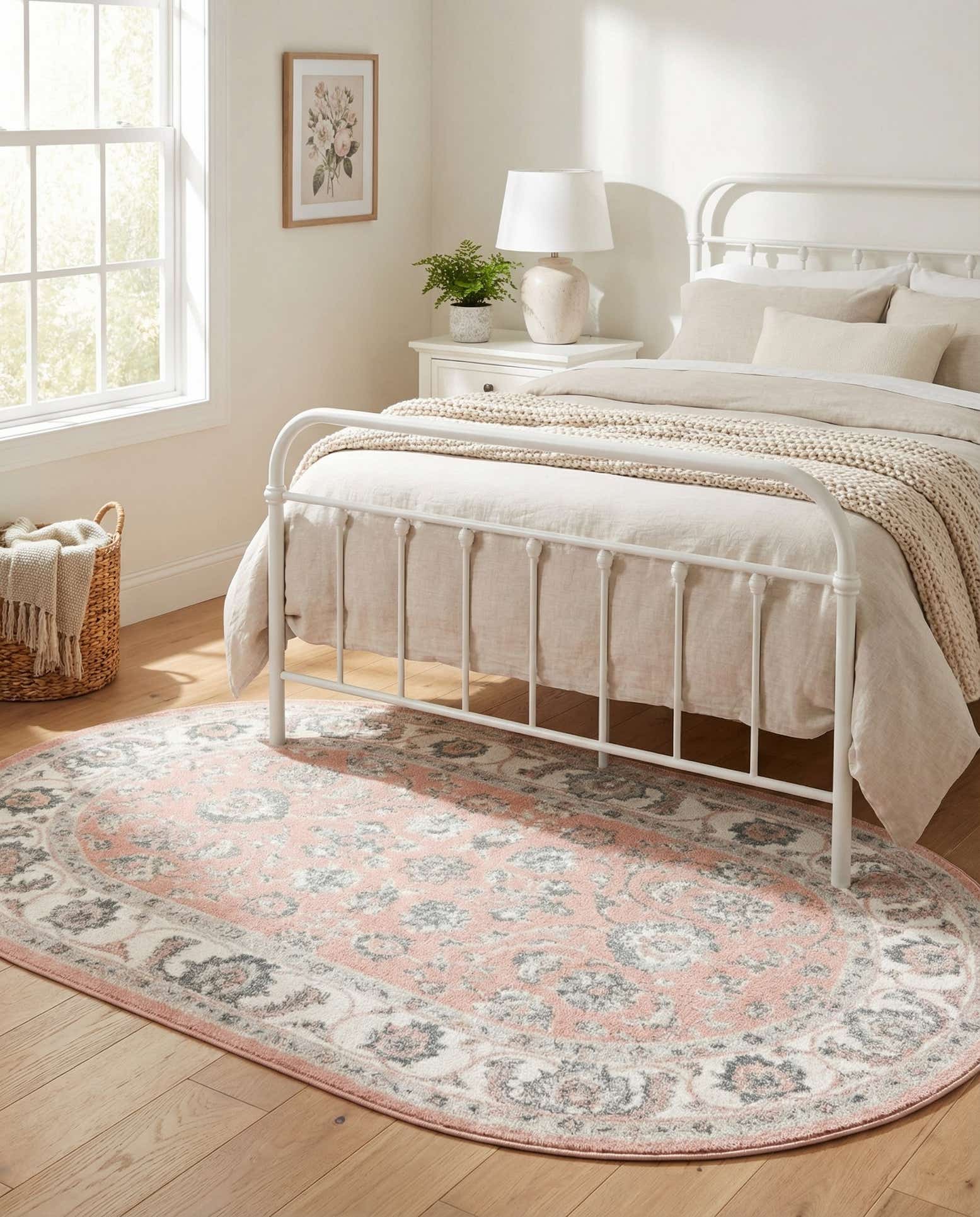 150cm x 245cm Aurelia Alfombra Óvalo