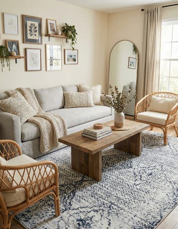 6' x 9' Kamala Washable Rug