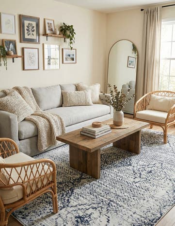 6' x 9' Kamala Washable Rug