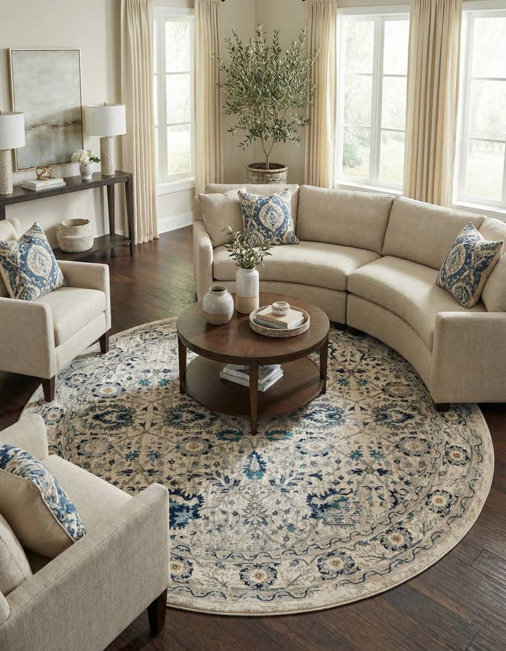 Detail image of 10' x 10' Stockholm Round Rug