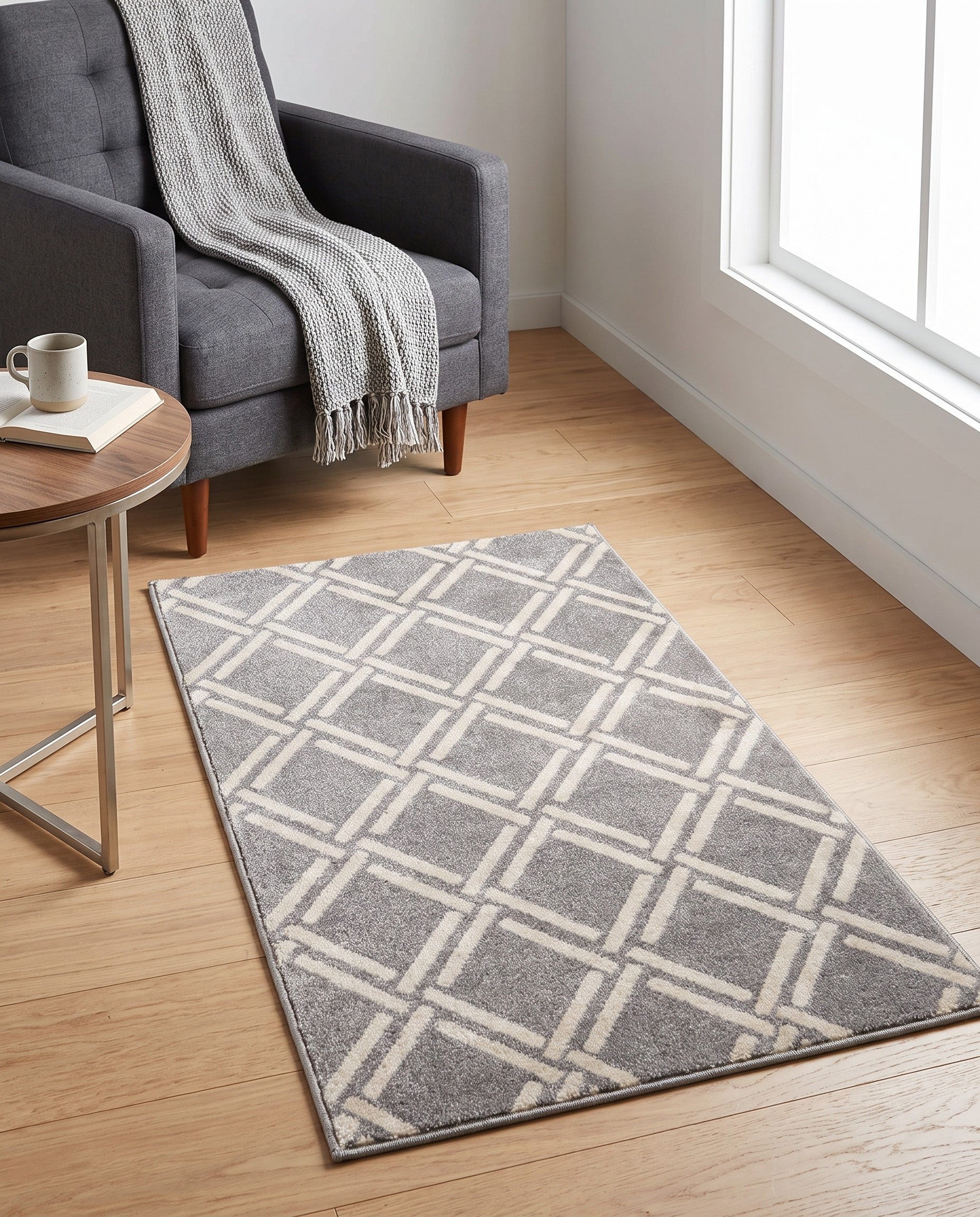 3' 3 x 5' 3 Lattice Rug