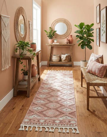 2' x 8' Boho Runner Rug