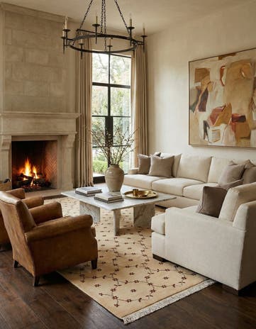 8' 2 x 11' 6 Hand Knotted Darya Wool Rug