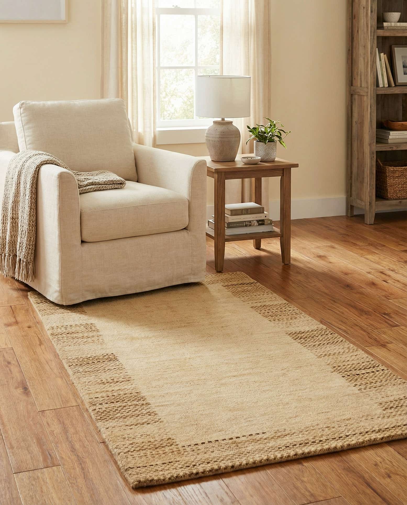 2' 5 x 4' 6 Hand Knotted Kashkuli Gabbeh Rug