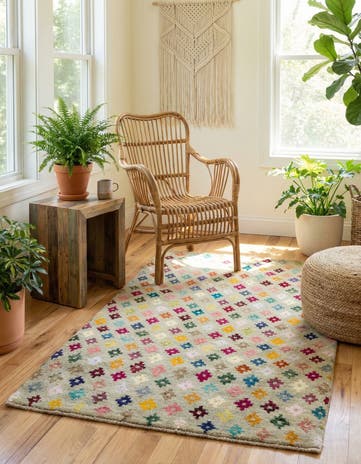 3' 1 x 5' 3 Hand Knotted Balouch Rug