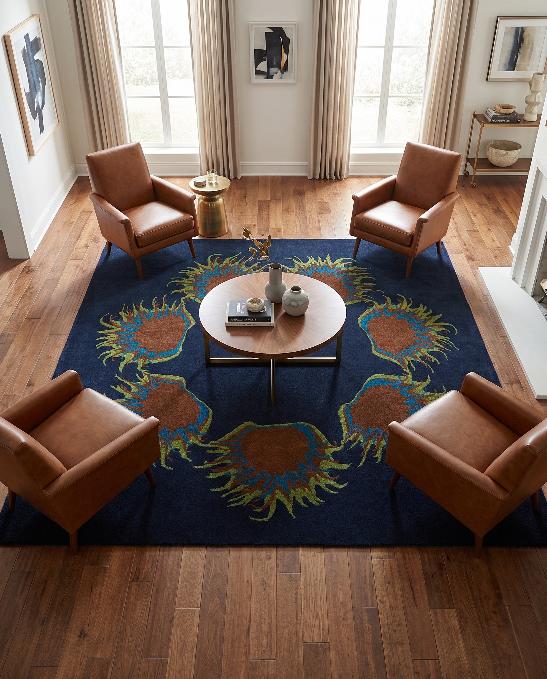 7' 6 x 7' 6 Luna Square Rug
