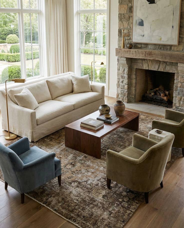 Detail image of 8' 1 x 11' 4 Hand Knotted Ultra Vintage Persian Wool Rug