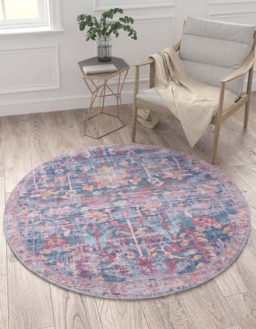 100cm x 100cm Maahru Round Rug