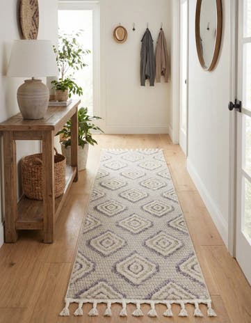 Ivory Cherokee Runner Rug