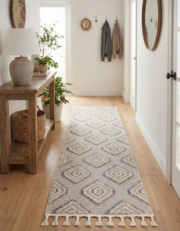 Ivory Cherokee Runner Rug