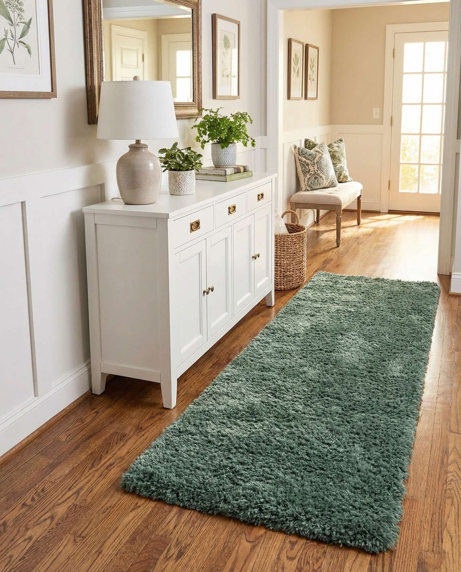 80cm x 305cm Infinity Shag Läufer Teppich