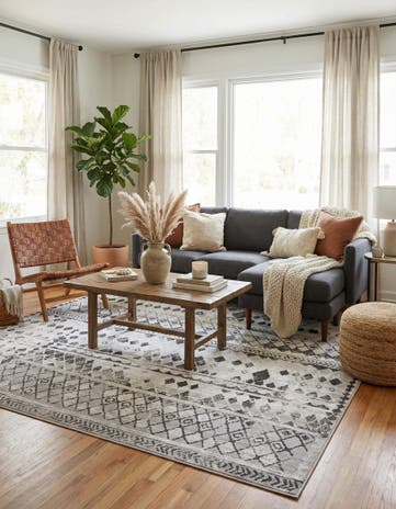 8' x 11' Leipzig Rug