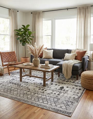 8' x 11' Leipzig Rug