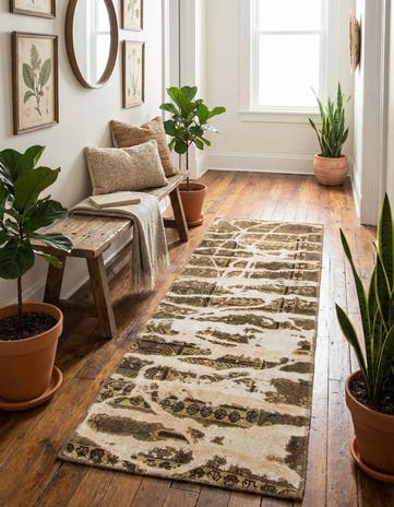 2' x 6' 2 Hand Knotted Ultra Vintage Persian Wool Runner Rug