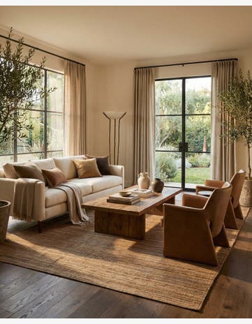 6' 4 x 9' 4 Hand Woven Kilim Modern Wool Rug