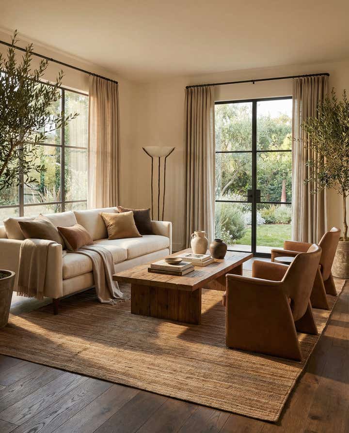 6' 4 x 9' 4 Hand Woven Kilim Modern Wool Rug