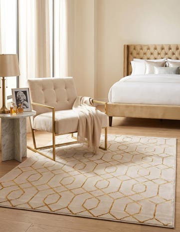 4' x 6' Marilyn Monroe™ Glam Trellis Rug