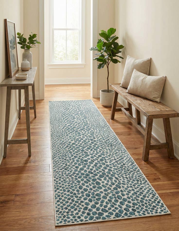Detail image of 2' x 8' Easy-Clean Jill Zarin Cape Town Indoor / Outdoor Runner Rug