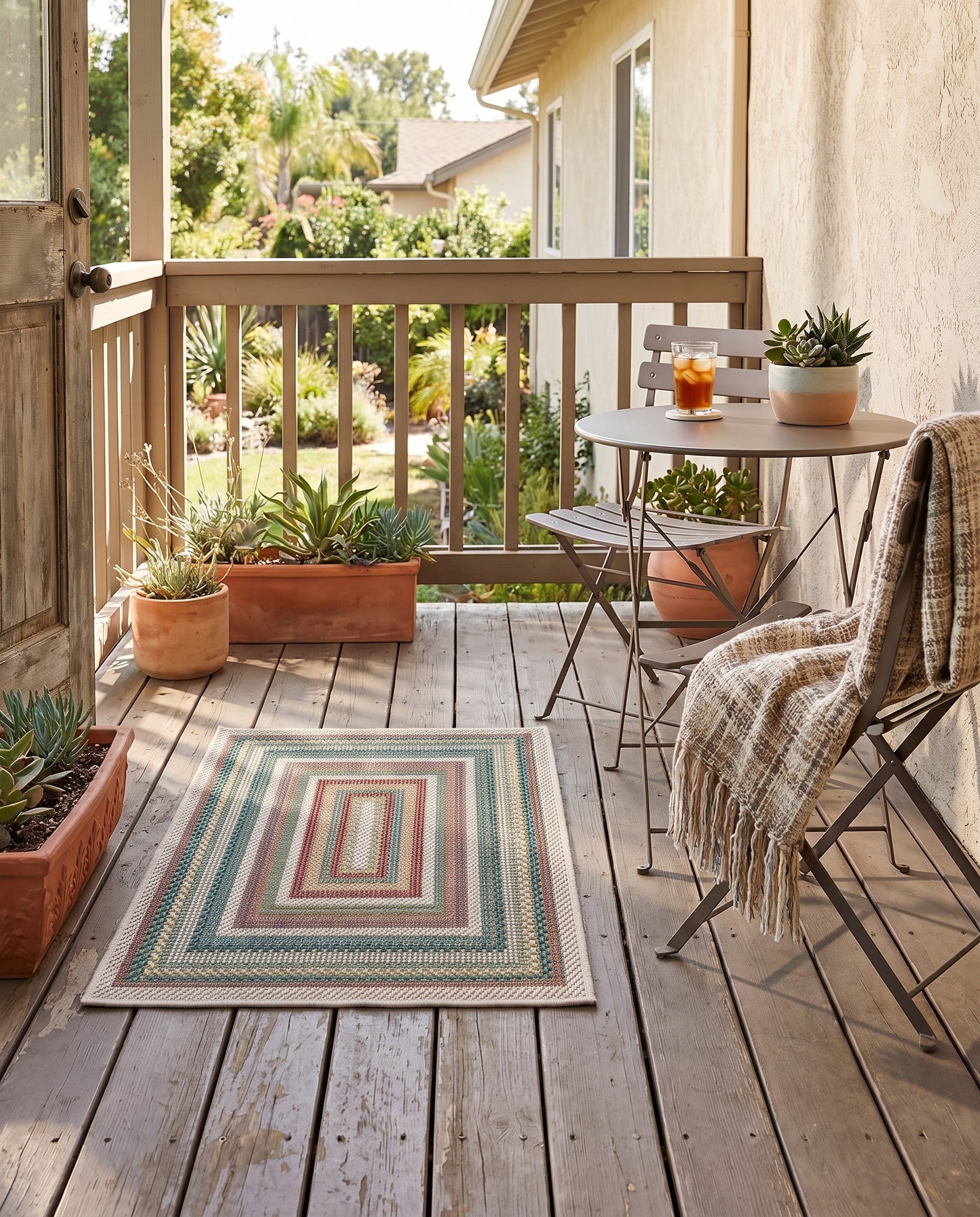 2' x 3' Easy-Clean Baja Indoor / Outdoor Rug