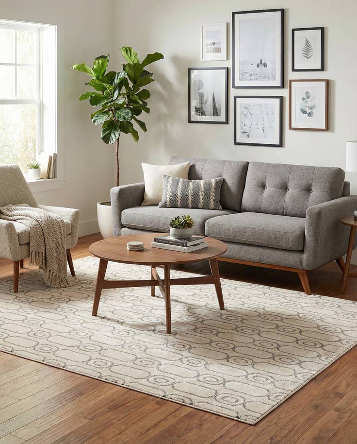 Detail image of 5' 3 x 8' Vogue Geo Rug