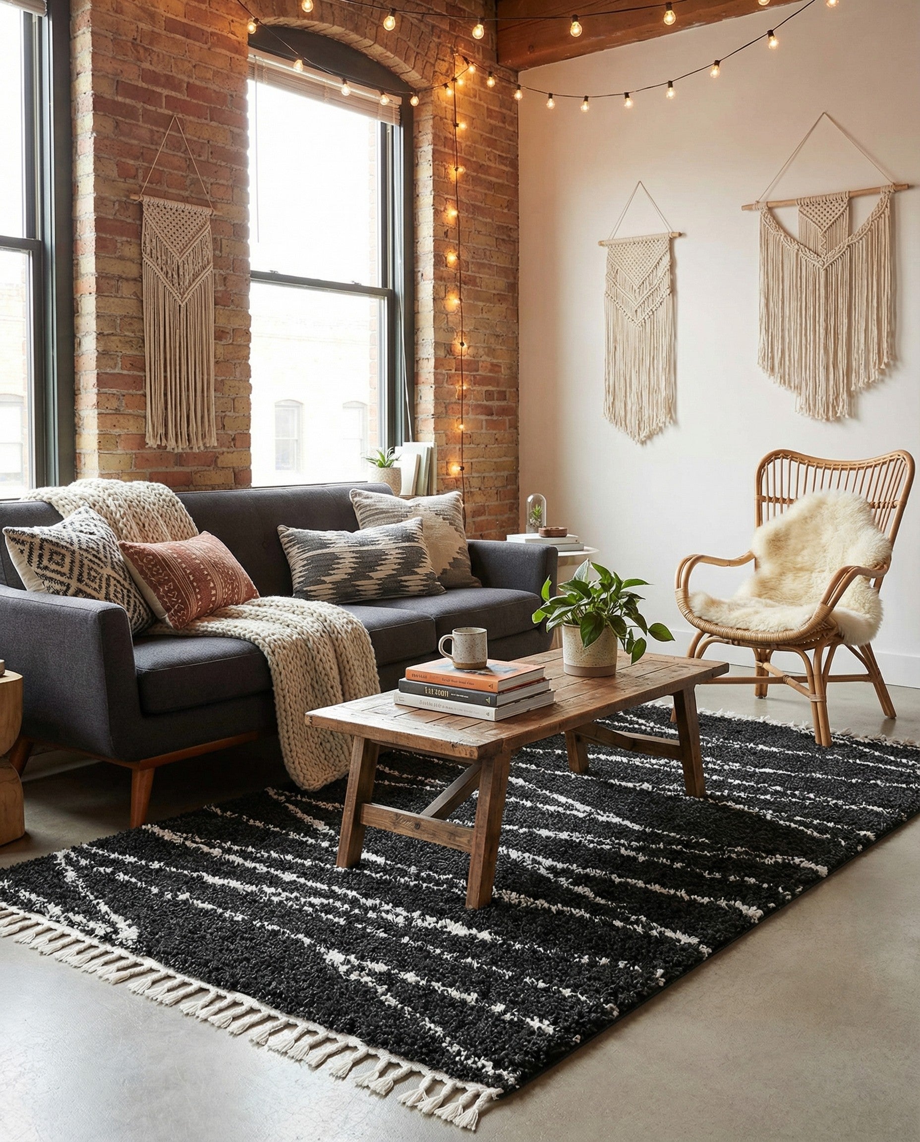  4' x 6' Serenity Shag Rug