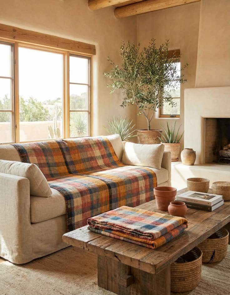 Detail image of 4' 8 x 6' 4 Jajim Rug