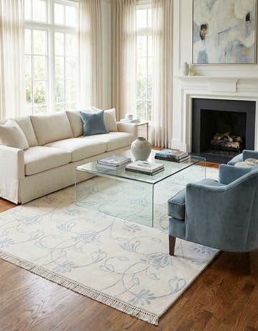 5' 8 x 7' 10 Hand Knotted Darya Wool Rug