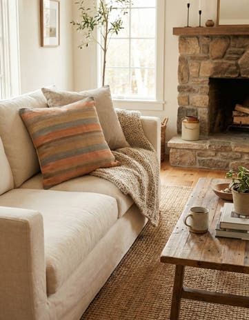 3' 2 x 3' 3 Hand Woven Pillow Wool Square Rug