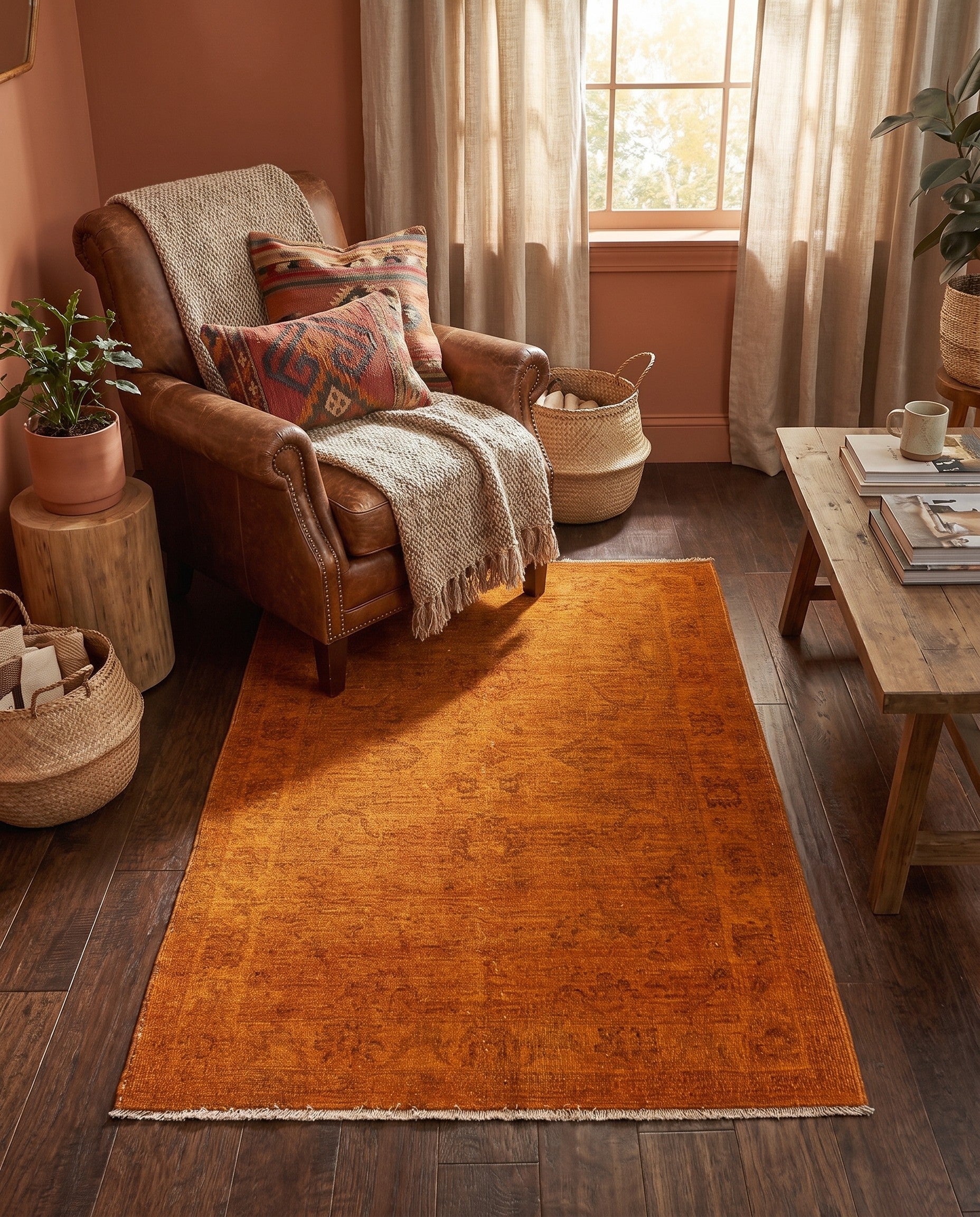 3' 2 x 5' Hand Knotted Peshawar Ziegler Rug