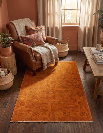 3' 2 x 5' Hand Knotted Peshawar Ziegler Rug