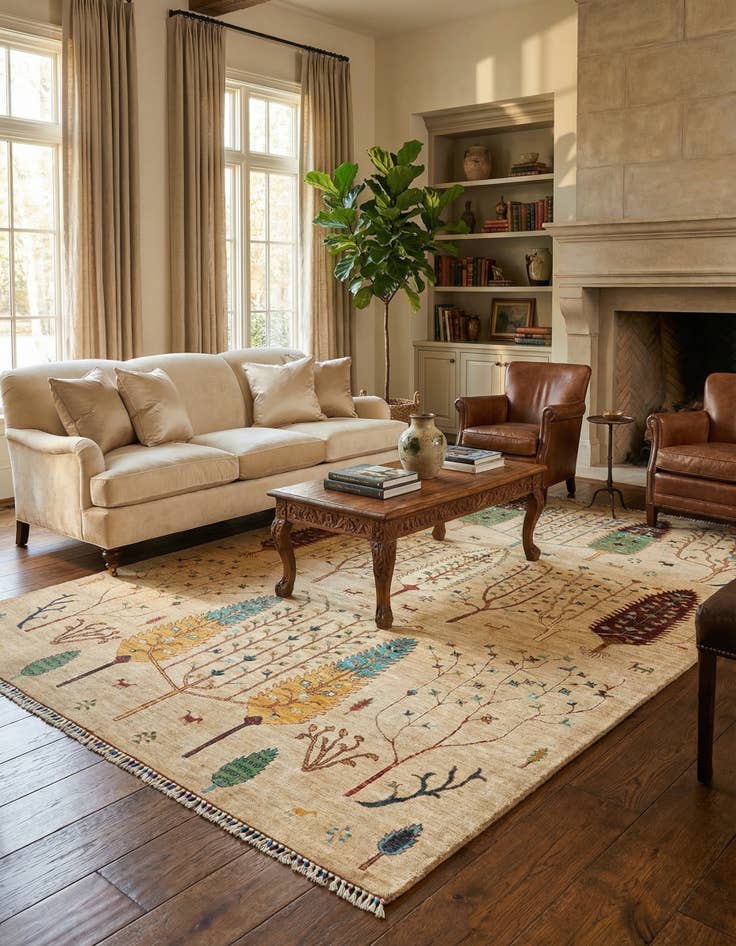 Detail image of  6' 10 x 9' 11 Ariana Rug