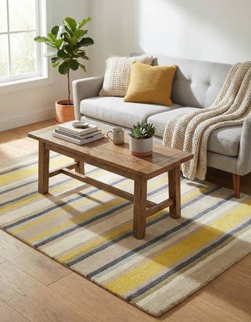 4' x 5' 7 Luna Wool Rug