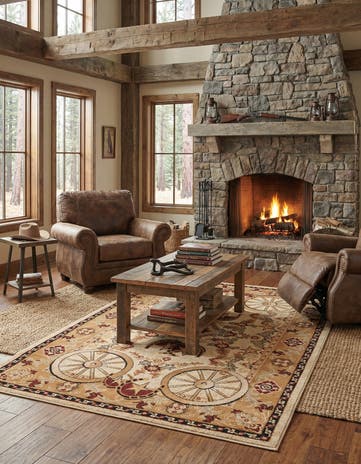 5' 3 x 8' Pioneer Rug