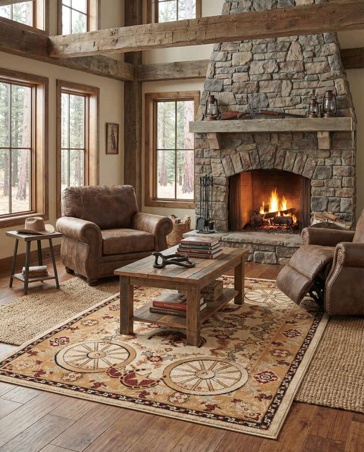 5' 3 x 8' Pioneer Rug