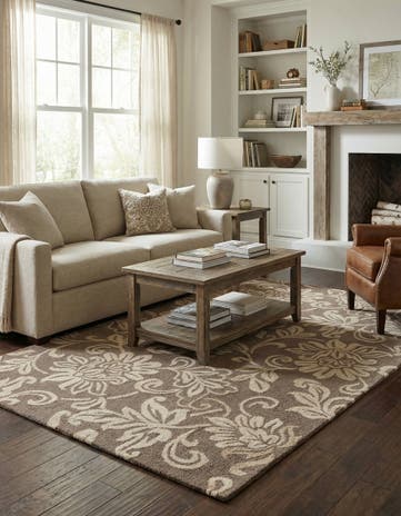 5' 1 x 8' 1 Agra Wool Rug