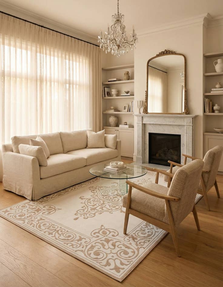 Detail image of 9' x 12' Hermitage Rug