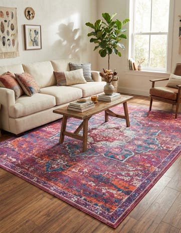 10' 6 x 14' Washable Francesca Rug