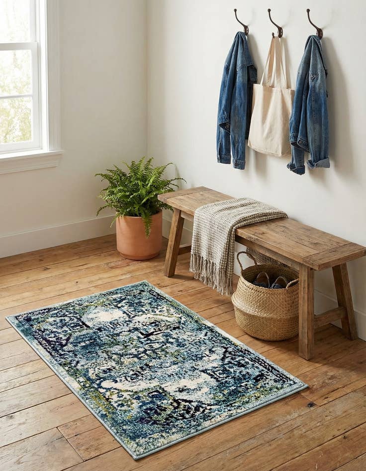 Detail image of 2' 2 x 3'  Washable Palazzo Rug