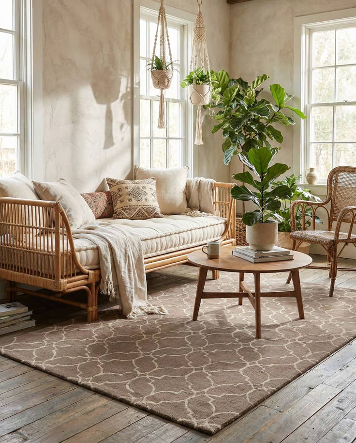 Detail image of 5' x 8' Luna Rug